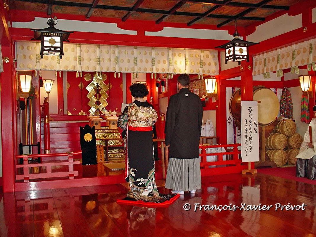Mariage shintoïste Tokyo