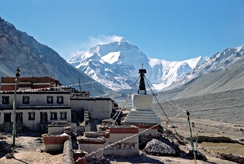 Photo de l'Everest au Tibet